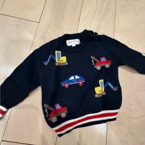 Rachel Riley Baby Blue Sweater Sz 6 months